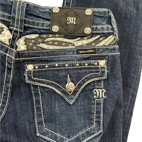 Miss Me Mid Rise Bootcut Jeans - Picture 6 of 8